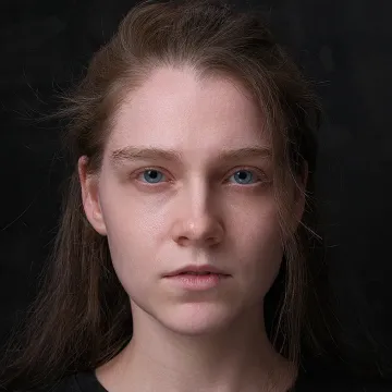 Portraitfoto der Schauspielerin Lana Zehren, IAF Absolventin 2025
