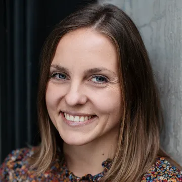 Portraitfoto der Schauspielerin Barbara Kepplinger, IAF Absolventin 2019